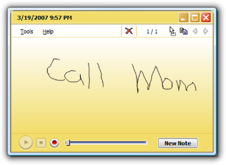 Vista Sticky Notes and other updated Applets - Scott Hanselman's Blog